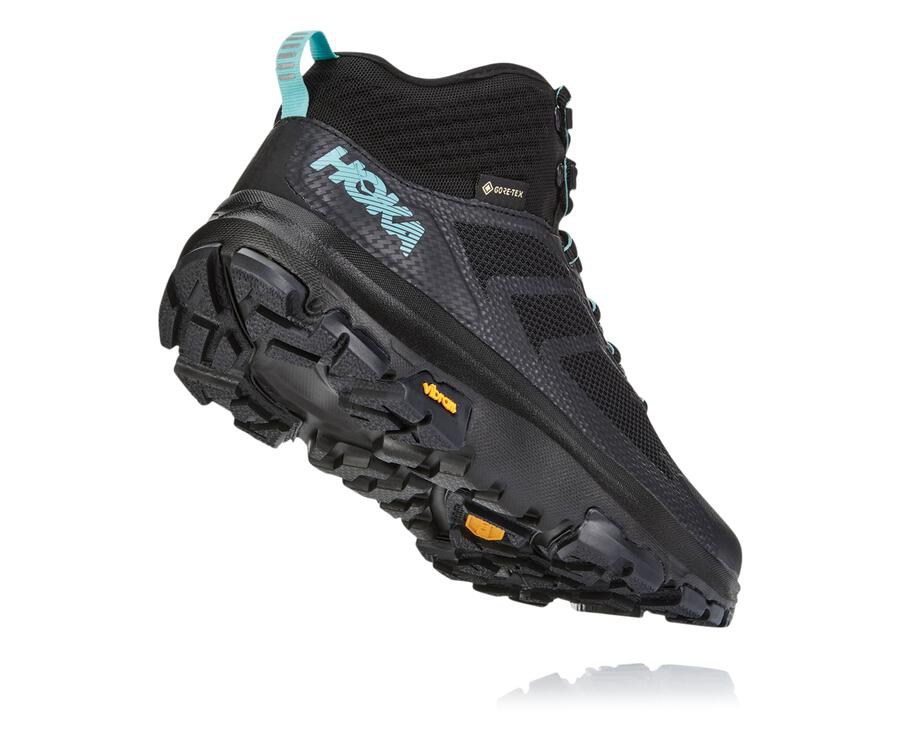 Botas De Montaña Hoka One One Mujer Negros - Toa Gore-Tex - UQJK96213